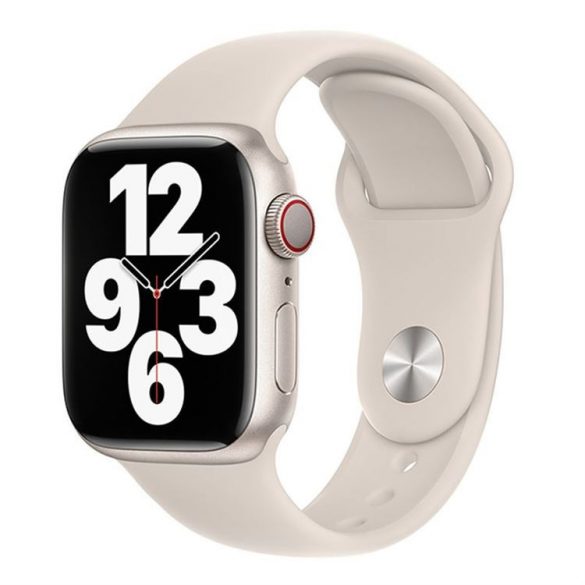 Curea de ceas Apple iWatch Devia Delux Sport 38/40/41 mm - Starlight