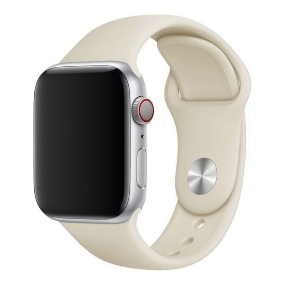 Curea de ceas Apple iWatch Devia Delux Sport 42/44/45 mm - Alb antic