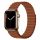 Apple iWatch Devia Delux Sport 3 Curea de ceas cu magnet siliconic 38/40/41 mm - maro șa