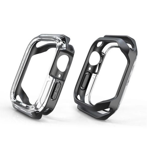 Carcasa Apple iWatch 7 Devia rezistenta la socuri de 45 mm - neagra