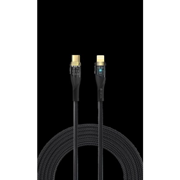 Cablu de date DEVIA EC429 Star PD 20W Lightning 1M - Negru