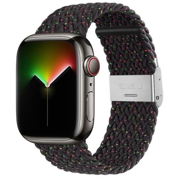 Curea de ceas Apple iWatch Devia Delux Sport 4 38/40/41 mm - Starlight neagră