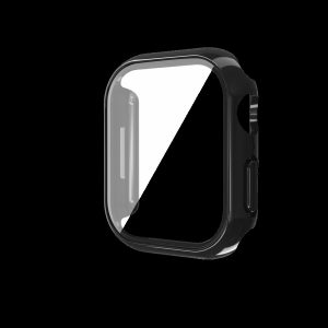 Apple iWatch 7/8 Devia Guardian impermeabil 2in1 45mm husă + sticlă - negru