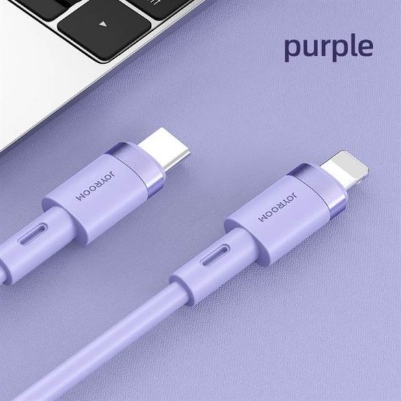 Cablu de date Joyroom S-1224N9 PD Lightning 3A 1.2M - violet