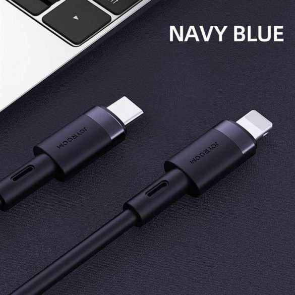 Cablu de date Joyroom S-1230N9 PD USB Type-C 3A 1.2M - Albastru închis