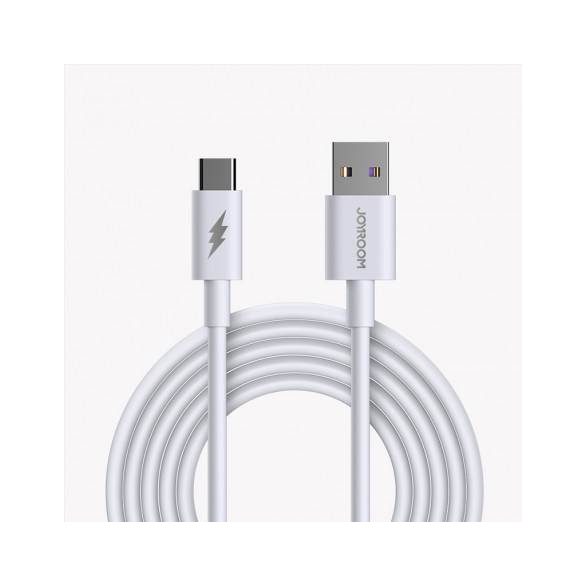 Joyroom S-1050M7 USB Type-C 6A 1M cablu de date - alb