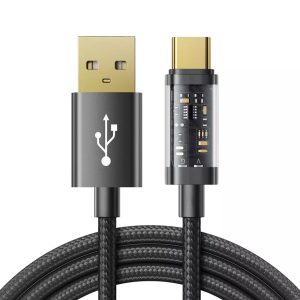 Cablu de date Joyroom S-UC027A20 3.0A USB Type-C 2M - negru