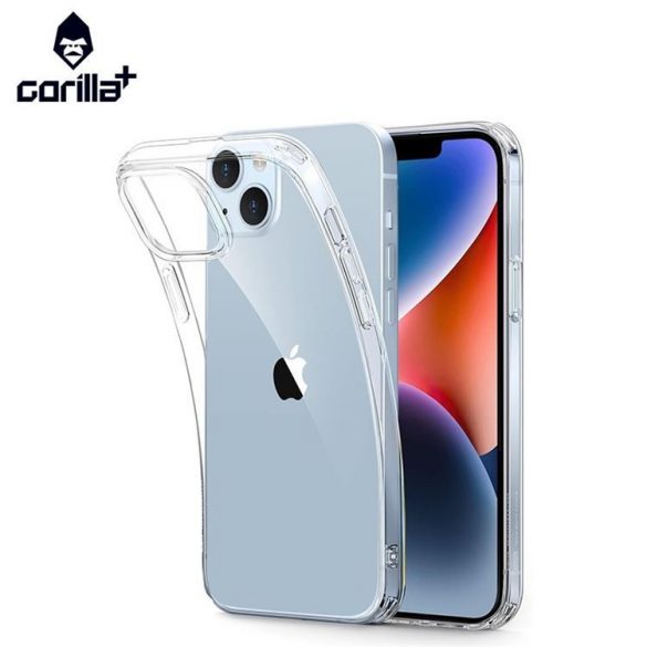 Apple iPhone 7 Plus/8 Plus Gorilla+ 1mm TPU Husă - Transparent