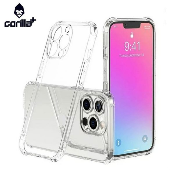 Apple iPhone 7/8/SE 2020/SE 2022 Gorilla+ Anti Shock TPU husă - Transparent