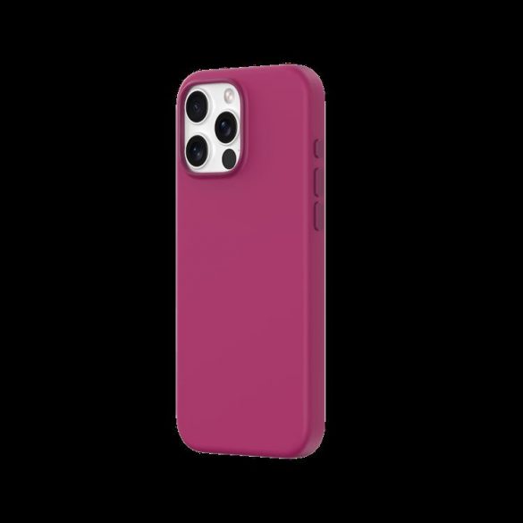 Apple iPhone 16 Devia Nature Liquid Silicone Magsafe Back Cover - Magenta