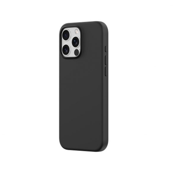 Apple iPhone 16 Pro Max Devia Nature Liquid Silicone Magsafe Back Cover - Negru