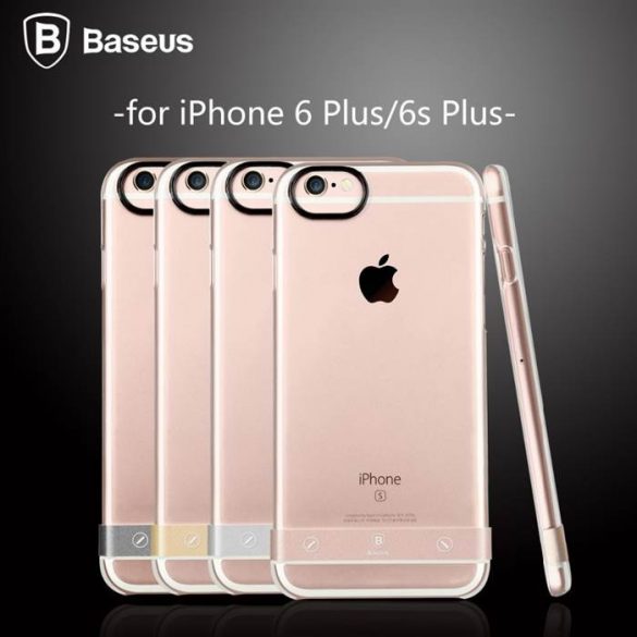 Husa din spate metalica Baseus Sky pentru Apple iPhone 6/6s - Aur