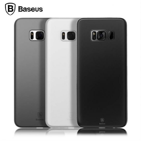 Samsung S8 Plus Baseus Wing Husă Husă spate - Transparent / Alb