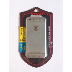 Apple iPhone 6/6s JOYROOM culoare solidă model + protecție praf Husă TPU - Argint