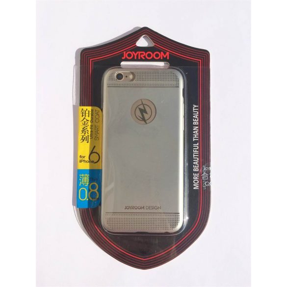 Apple iPhone 6/6s JOYROOM culoare solidă model + protecție praf Husă TPU - Argint