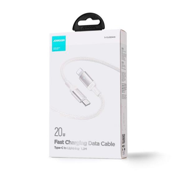 Cablu de date Joyroom S-CL020A10 PD Lightning 20W 1.2M - alb