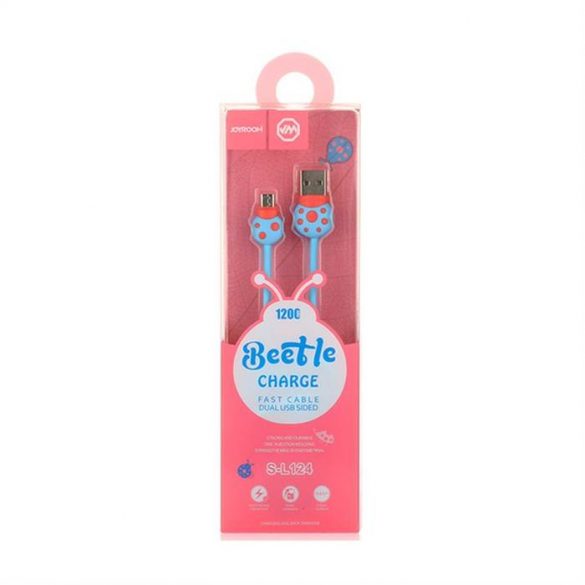 Cablu de date Joyroom S-L124 Beetle Lightning 1,2 m - albastru