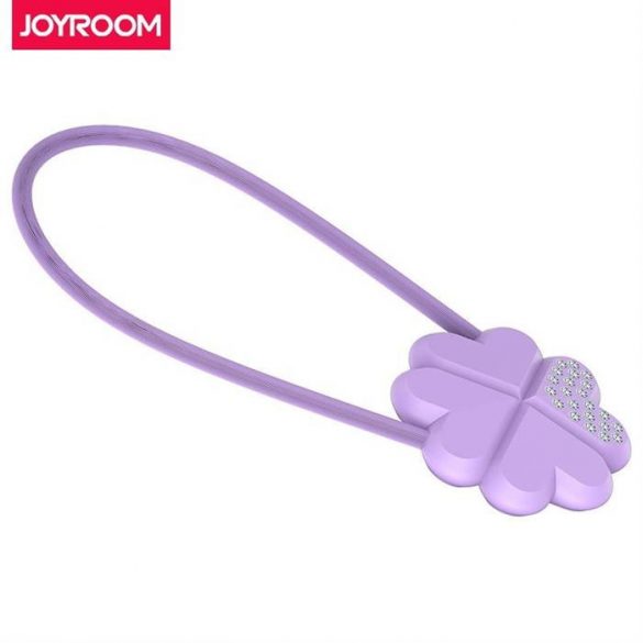 Cablu de date Joyroom S-L125 Lucky Clover Lightning 0,2M - violet