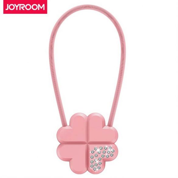 Cablu de date Joyroom S-L125 Lucky Clover Lightning 0,2M - roz