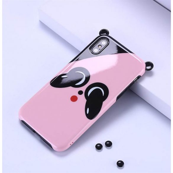 Husă din spate TPU pentru Apple iPhone X JOYROOM JR-BP359 Hippie - Timid