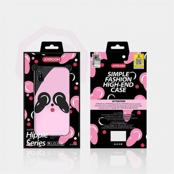 Husă din spate TPU pentru Apple iPhone X JOYROOM JR-BP359 Hippie - Timid