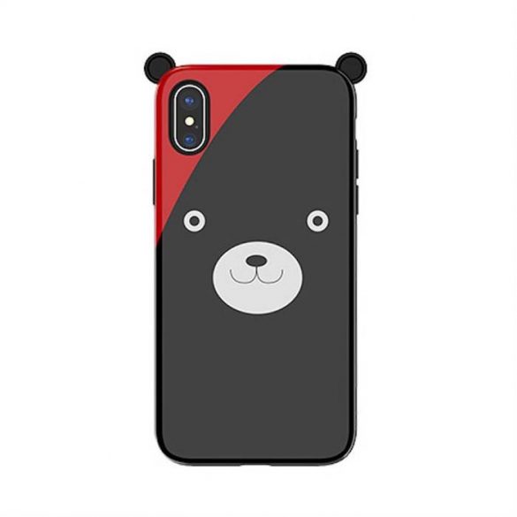 Husă din spate TPU pentru iPhone X JOYROOM JR-BP359 Hippie - Smile