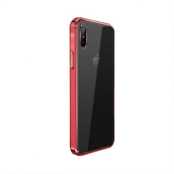 Husă din spate Apple iPhone X JOYROOM JR-BP362 Front Line - Roșu