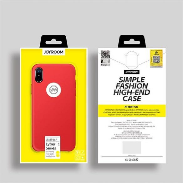 Husă din spate Lyber pentru Apple iPhone X JOYROOM JR-BP367 - neagră