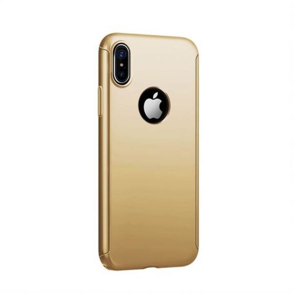 Apple iPhone X JOYROOM JR-BP374 Beetles 360 Husă spate - Aur