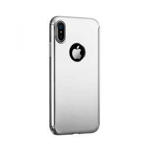 Husa din spate Apple iPhone X JOYROOM JR-BP374 Beetles 360 - Argintiu