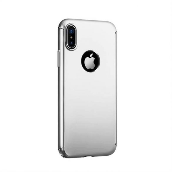 Husa din spate Apple iPhone X JOYROOM JR-BP374 Beetles 360 - Argintiu