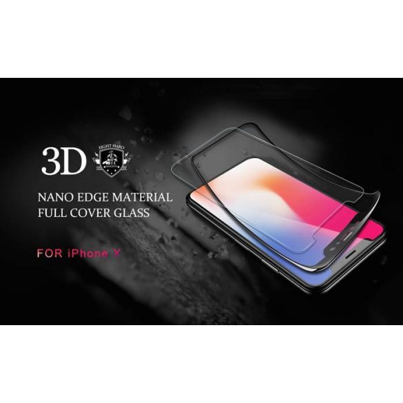 Film de sticlă Nano 3D HD pentru Apple iPhone 6/6S Joyroom JM340 - negru