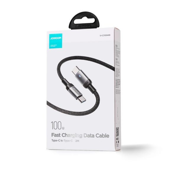 Cablu de date Joyroom S-CC100A10 PD USB Type-C 100W 2M - negru