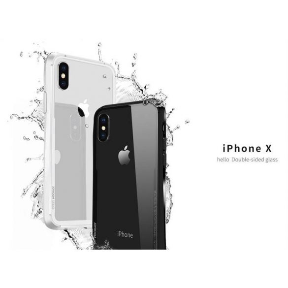 Apple iPhone X JOYROOM JR-BP434 Husă spate rezistentă - negru