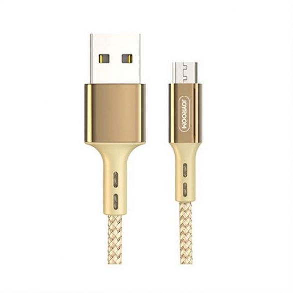 Cablu de date Joyroom S-M351 QC Fast Micro USB 1M - auriu