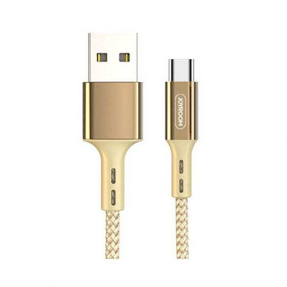 Cablu de date Joyroom S-M351 QC Fast USB Type-C 1M - auriu