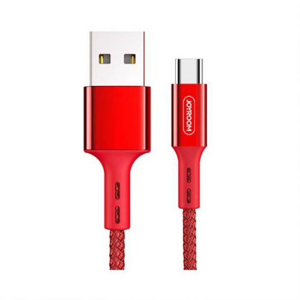 Cablu de date Joyroom S-M351 QC Fast USB Type-C 1M - roșu