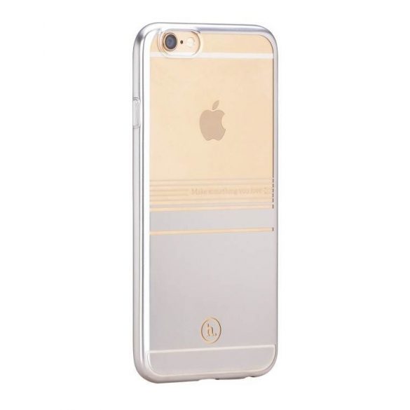 Apple iPhone 6 Plus HOCO Black Series TPU orizontal - Argintiu