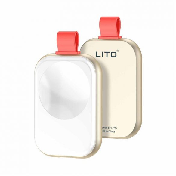 Încărcător magnetic wireless iWatch Lito LC03 - alb