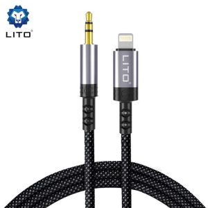 Lito LA01 1M cablu audio Lightning - negru