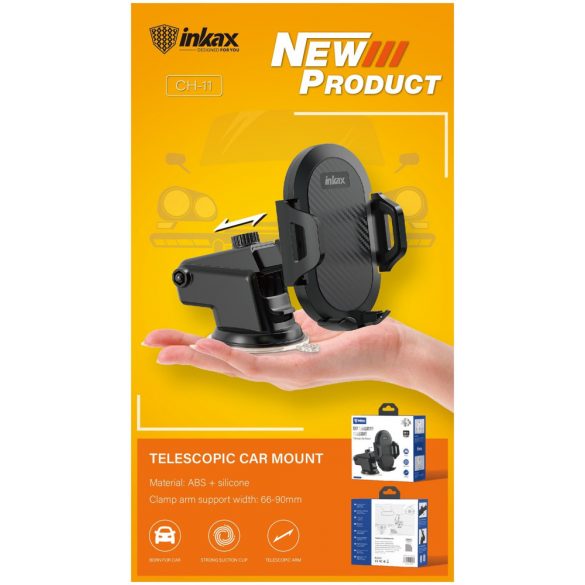 Suport auto INKAX CH-11 - negru