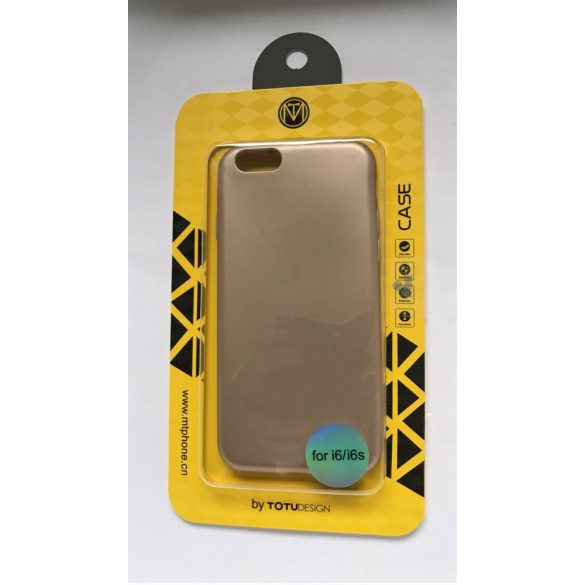 Apple iPhone 6/6s MT by TOTU Elegant TPU - Aur