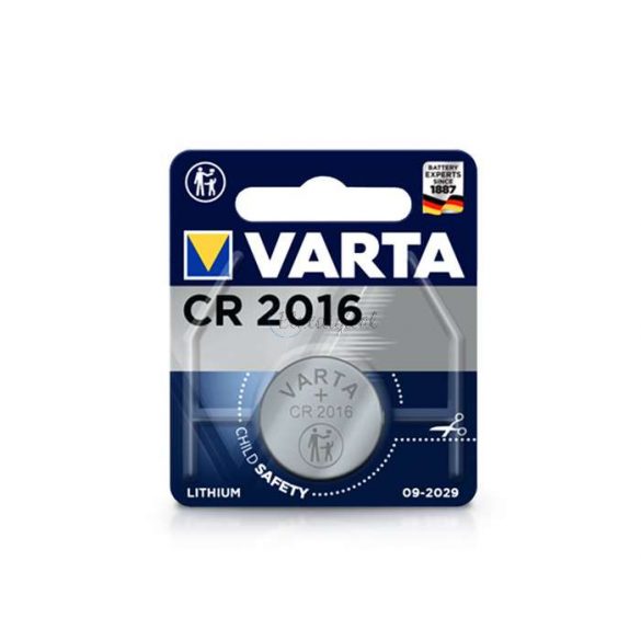 Celulă monedă cu litiu Varta CR2016 - 3V - 1 buc/pachet