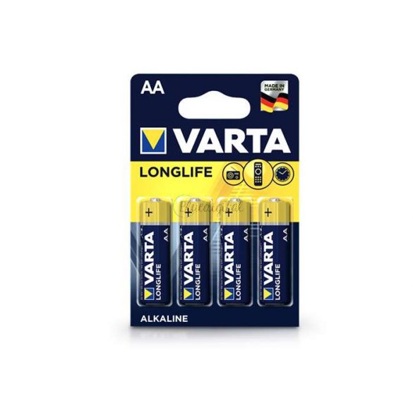 Baterie de creion VARTA Longlife Alkaline AA - 4 buc/pachet