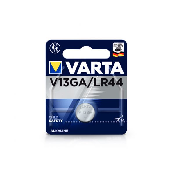 Varta V13GA/LR44 Pila buton alcalina - 1.5V - 1 buc/pachet