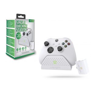 Venom VS2870 Xbox Series S/X&One stație de încărcare albă + 1 baterie